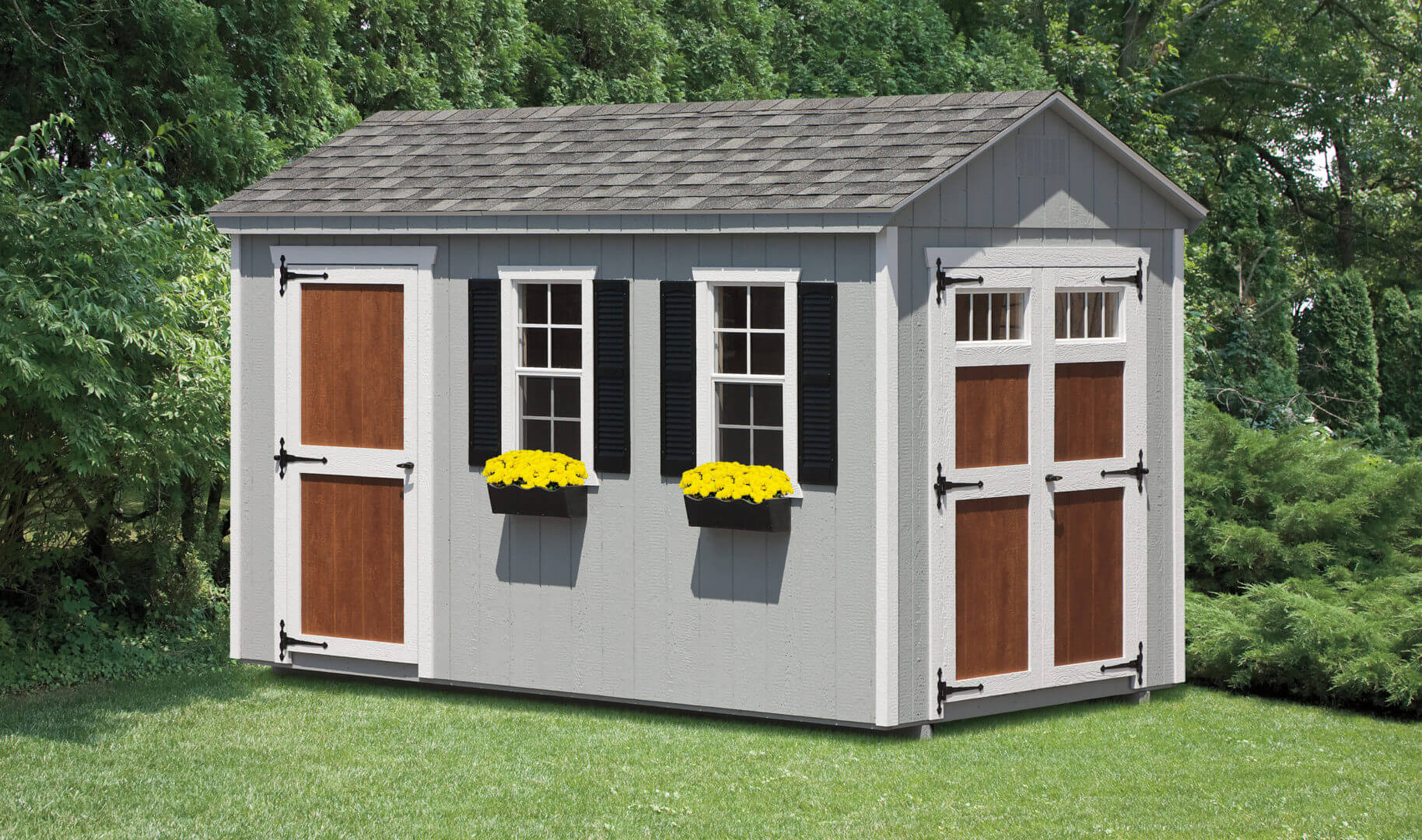 8x12 Wood A-frame